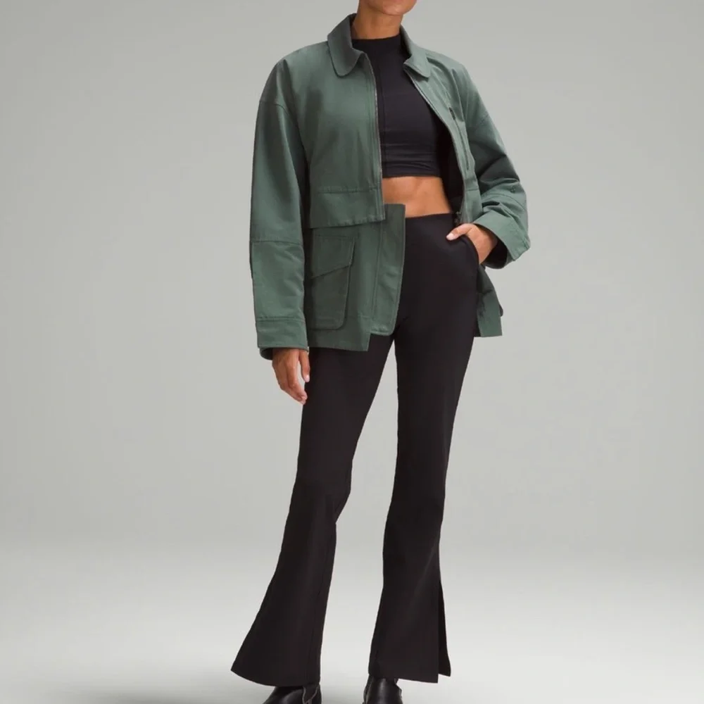 NWT Lululemon Glyde 2-in-1 Adaptable Jacket in Dark Forest Size XS - Picture 2 of 16